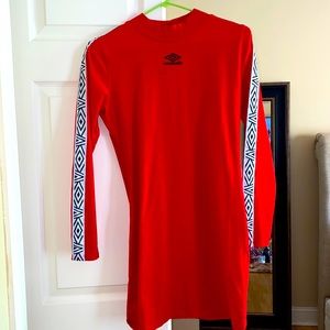 Umbro mock neck dress